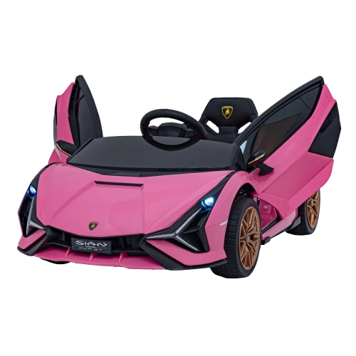 Auto na akumulator dla dzieci Lamborghini SIAN Różowy QLS-6388.ROZ